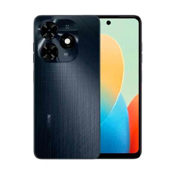 Celular Tecno Spark 20C (8+8) Ram 128 GB Negro