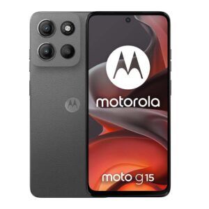 CELULAR MOTOROLA G15 4+256 GB 4G GRIS ACERO