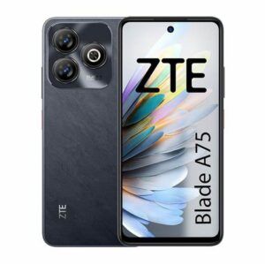 CELULAR ZTE A75 4+256 GB NEGRO