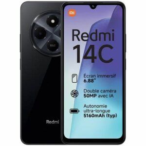 CELULAR XIAOMI REDMI 14C 4+256 GB NEGRO