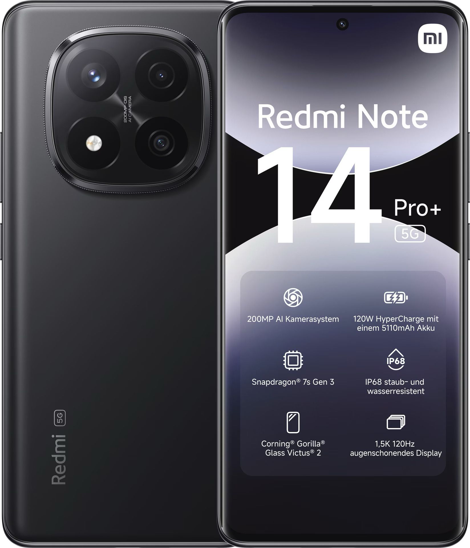 CELULAR XIAOMI REDMI NOTE 14 PRO PLUS 5G DE 12+512 GB - Imagen 3