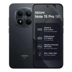 CELULAR XIAOMI REDMI NOTE 15 PRO 8+256 GB NEGRO