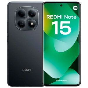 CELULAR XIAOMI REDMI NOTE 15 8+256 GB NEGRO